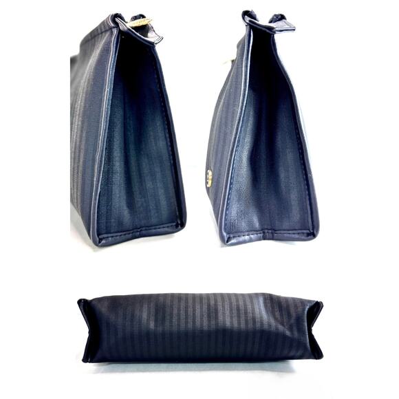 Oscar de la Renta Vintage Black Travel Toiletry Bag – Large Unisex Organizer - Picture 4 of 5